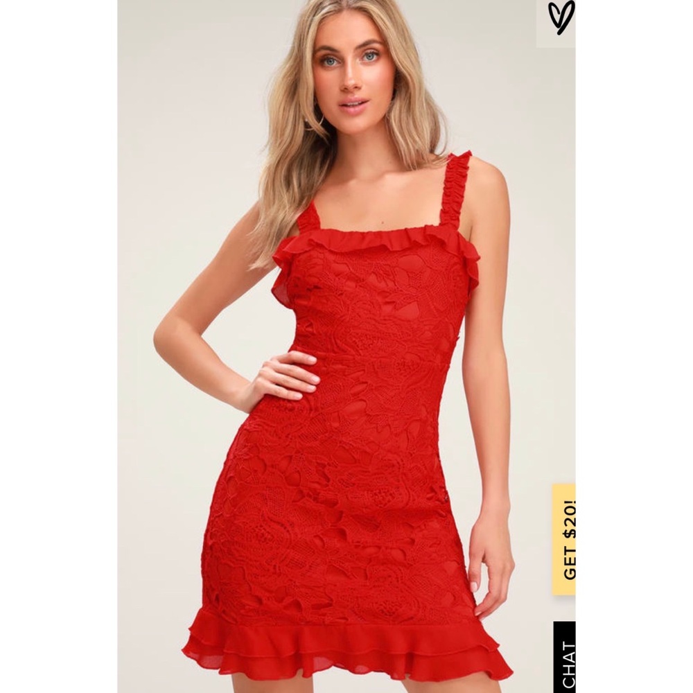 Red dress